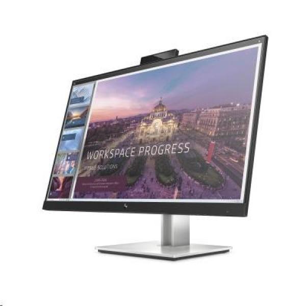HP LCD ED E24d G4 Docking Monitor 23, 8", 1920x1080, IPS w/ LED, 250, 1000:1,  5ms, DP 1.2, HDMI,  4xUSB3, USB-C 100W, webcam4