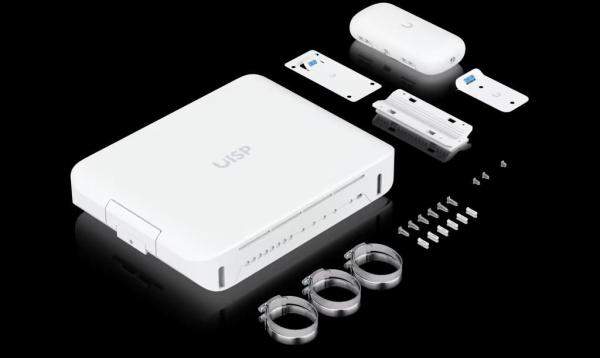 UBNT UISP-Box Plus,  UISP venkovní box pro UISP Switch Plus0
