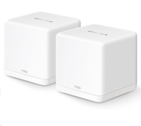 MERCUSYS Halo H60X(2-pack) WiFi6 Mesh (AX1500, 2, 4GHz/ 5GHz, 3xGbELAN/ WAN(1xXR Unit),  2xGbELAN/ WAN (1xXS Unit)