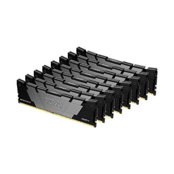 Kingston FURY Renegade/ DDR4/ 256GB/ 3200MHz/ CL16/ 8x32GB/ Black