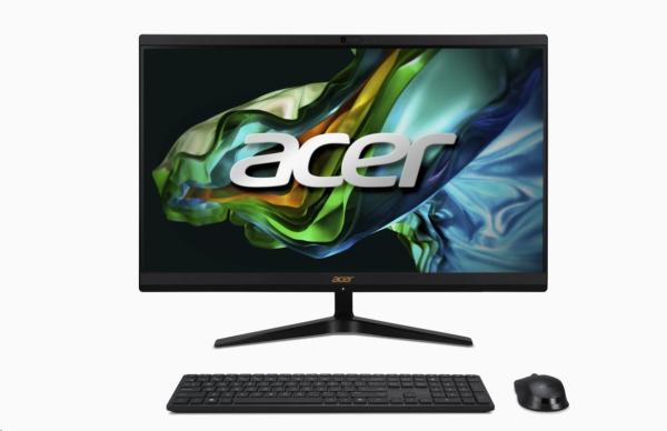 ACER PC AiO Aspire C24-1800,   i5-12450H, 23, 8" FHD, 16GB, 1024GB M.2 SSD, IrisXe, W11Original, USB KB+mouse, black1