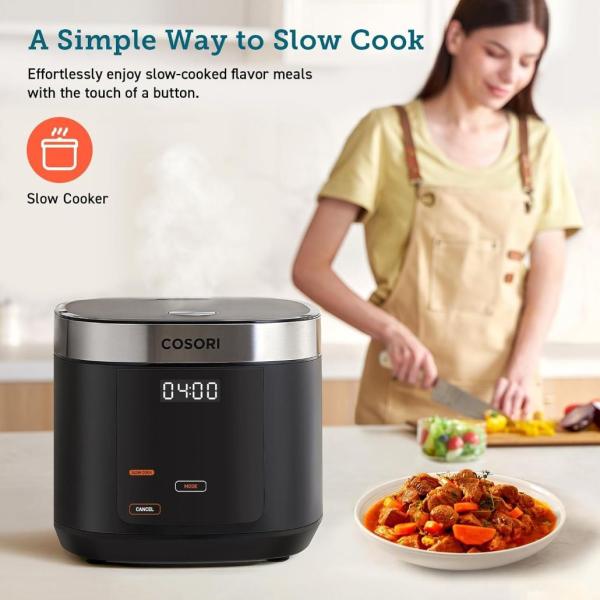Cosori Multicooker CRC - multifunkční hrnec a rýžovar 5L4