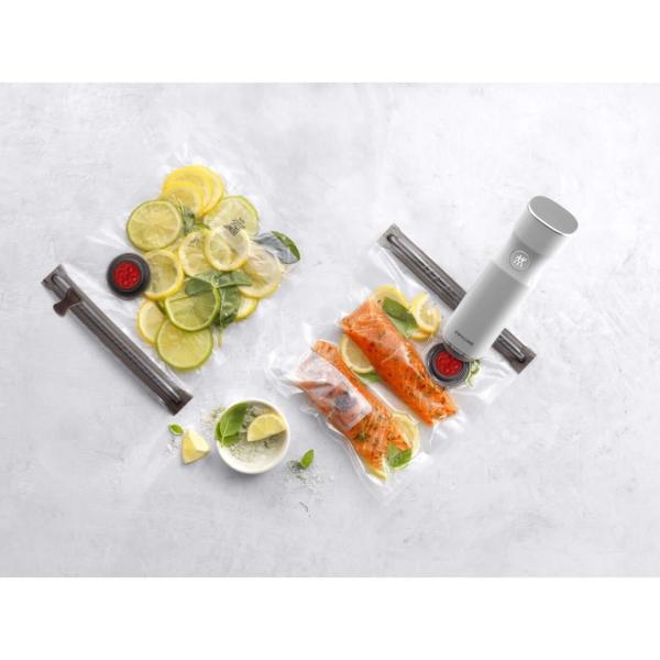 ZWILLING plastové, vakuové sáčky na potraviny, 23 x 20 cm, velikost S, 10 kusů - Fresh & Save1