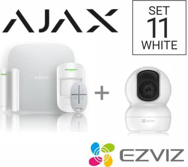 SET 11 - Ajax StarterKit white + Ezviz kamera TY2 - ZDARMA