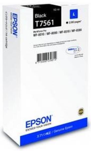 Čierna atramentová kazeta EPSON série WF-8xxx L Black - 2500 str. (50 ml)