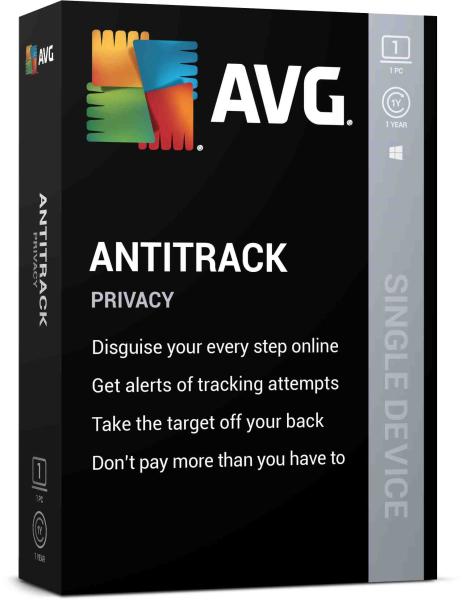 _Nový AVG AntiTrack - 1 zariadenie na 12 mesiacov