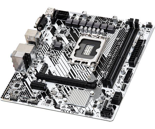ASRock MB Sc LGA1700 H610M-HDV/ M.2+ D5,  Intel H610,  2xDDR5,  1xDP,  1xHDMI,  1xVGA,  mATX2