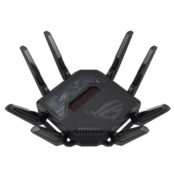 ASUS ROG Rapture GT-BE98 Gaming Router,  WiFi 7,  Dual 10G Ports,  AURA RGB,  AiMesh1