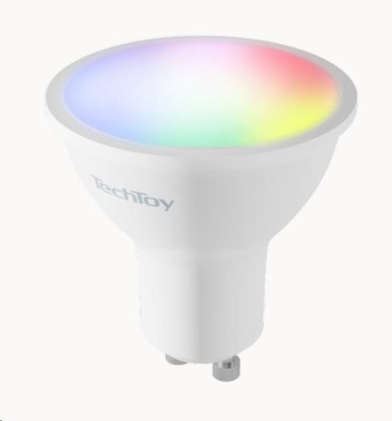 BAZAR - TechToy Smart Bulb RGB 4, 5W GU10 - poškozený obal (komplet)5
