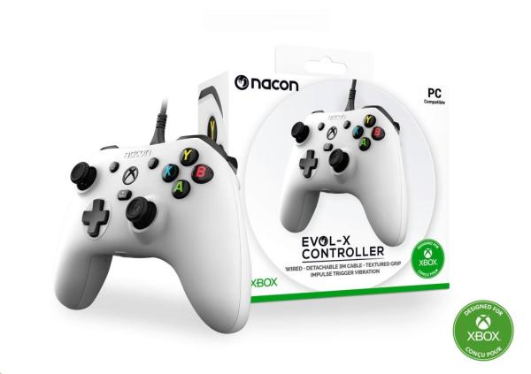 Herní ovladač Nacon Evol-X Controller – White