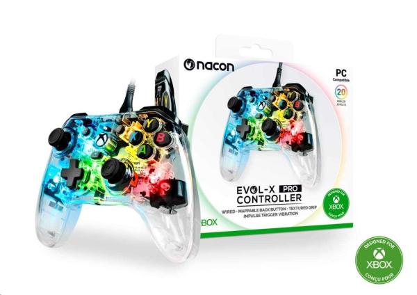 Herní ovladač Nacon Evol-X Pro Controller – RGB