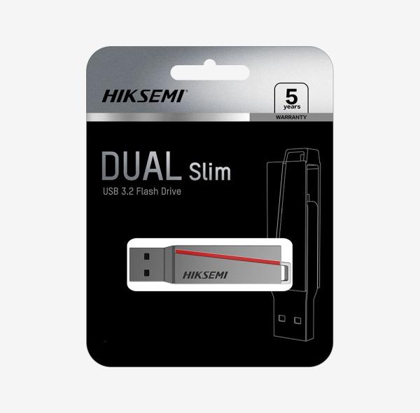 HIKSEMI Flash Disk 128GB Dual,  USB 3.2 (R:30-150 MB/ s,  W:15-45 MB/ s)1