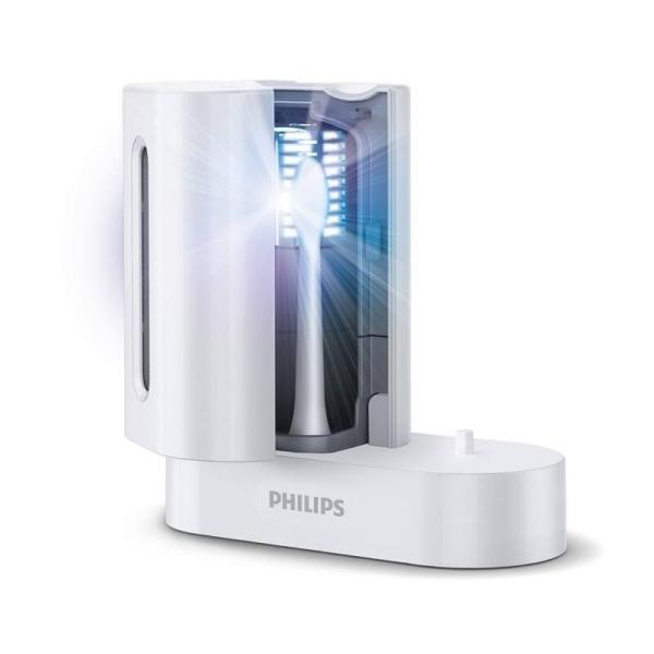 Philips Sonicare HX6907/ 01 UV sanitizér,  zlikviduje až 99 % bakterií a virů,  automatické vypnutí