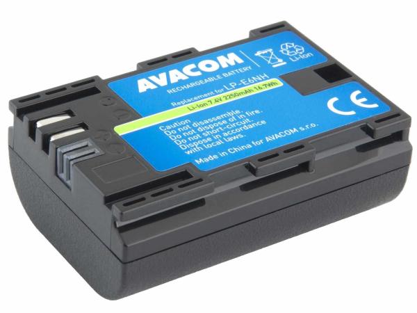 AVACOM náhradní baterie Canon LP-E6NH Li-Ion 7.4V 2250mAh 16.7Wh