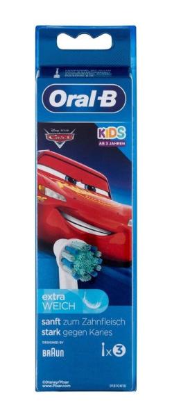 Oral-B náhradní hlavice pro oscilační kartáčky Kids Cars,  3 kusy