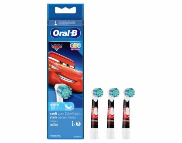 Oral-B náhradní hlavice pro oscilační kartáčky Kids Cars, 3 kusy1
