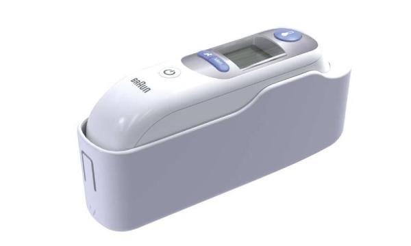 Braun IRT 6520 ThermoScan 7 bezdotykový teploměr,  digitální,  ušní,  paměť na 9 měření3