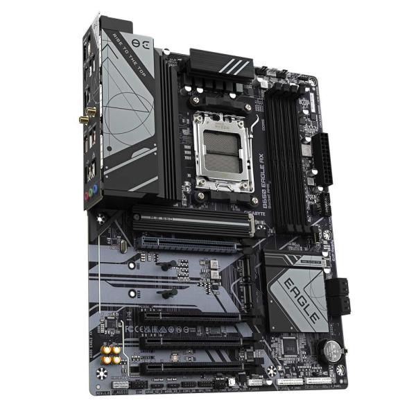 GIGABYTE MB Sc AM5 B650 EAGLE AX,  AMD B650,  4xDDR5,  1xDP,  1xHDMI,  WI-FI,  ATX3
