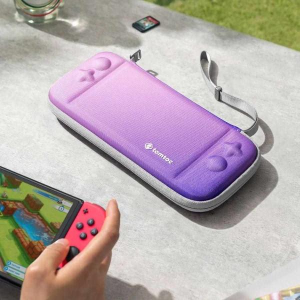 tomtoc FancyCase - Nintendo Switch /  OLED,  fialová4