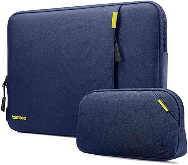 tomtoc Sleeve Kit - 16" MacBook Pro/  15, 3“ MacBook Air,  námořní modrá