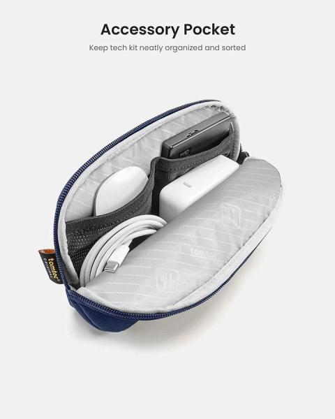 tomtoc Sleeve Kit - 16" MacBook Pro/  15, 3“ MacBook Air,  námořní modrá3