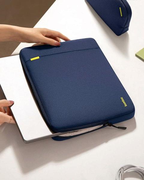 tomtoc Sleeve Kit - 16" MacBook Pro/  15, 3“ MacBook Air,  námořní modrá3