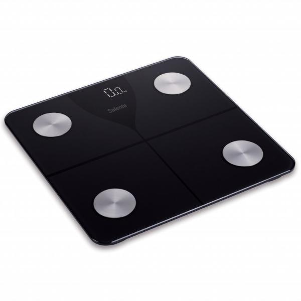 Salente SlimFit, osobná diagnostická fitness váha, Bluetooth, čierna3