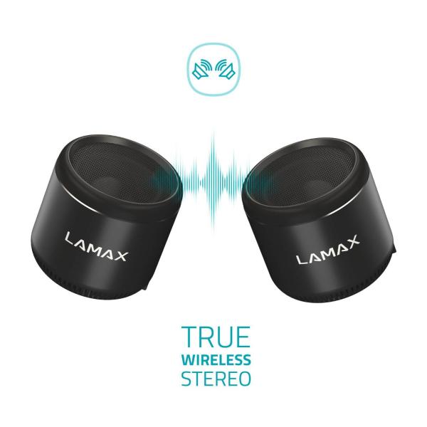 LAMAX Sphere2 Mini Bluetooth reproduktor,  USB-C0