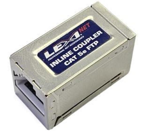 LEXI-Net Spojka MINI STP RJ45,  Cat5E,  8p8c
