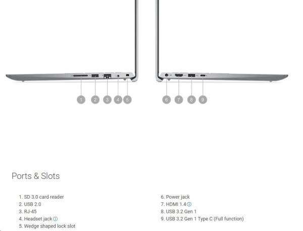 Dell Vostro 15 3530/i3-1305U/8GB/512GB SSD/15.6" FHD/Intel UHD/FgrPr/3 Cel|/65W/WLAN/Backlit Kb/W11 Home/3Y ProSpt5