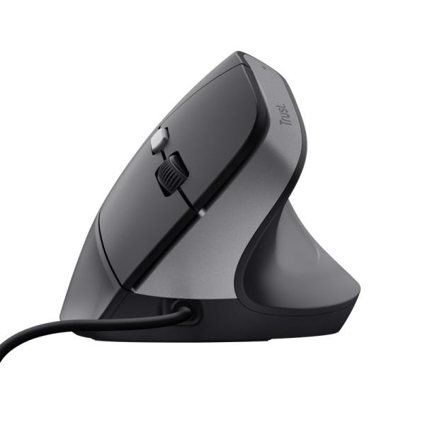 TRUST myš Bayo II Ergonomická vertikální myš, USB, černá2