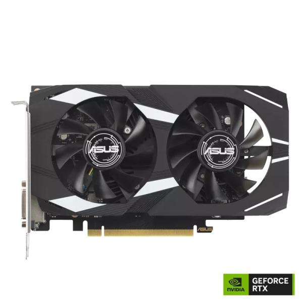 ASUS VGA NVIDIA GeForce RTX 3050 DUAL OC 6GB, RTX 3050, 6GB GDDR6, 1xDP, 1xHDMI, 1xDVI1
