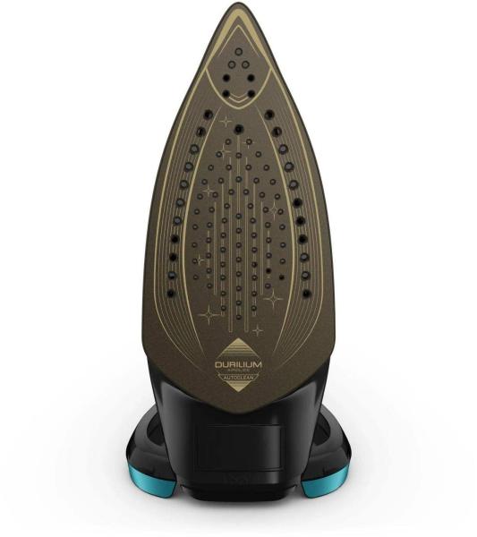 Tefal Puregliss FV8066E0 napařovací žehlička,  3000 W,  anti-drip,  rychlé nahřátí,  tyrkysová /  černá2