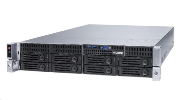 Vivotek NVR ND9541P,  32 kanálov s 16xPoE (max. 160 W),  4xHDD,  H.265,  1x USB 3.0,  2x USB 2.0,  1xHDMI a 1xVGA, 8xDI/ 4xDO