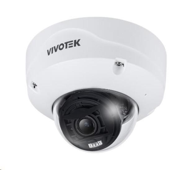 Vivotek FD9187-HT-A, 5Mpix, až 30sn/s, H.265, motorzoom 2.7-13.5 mm (100-30°),DI/DO,PoE,Smart IR,SNV,WDR,MicroSDXC,vnút