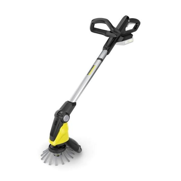Karcher WRE 18-55 odstraňovač plevele,  nylonové štětiny,  teleskopická tyč,  rotační polokoule (bez baterie)