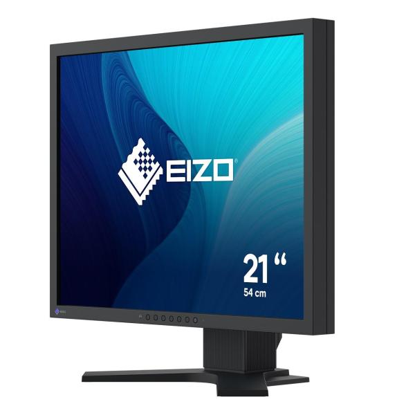 EIZO MT 21, 3" S2134 FlexScan,  IPS,  1600x1200,  500nit,  1800:1,  6ms,  DisplayPort,  DVI-D,  D-sub,  USB,  Černý1