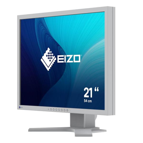EIZO MT 21, 3" S2134 FlexScan,  IPS,  1600x1200,  500nit,  1800:1,  6ms,  DisplayPort,  DVI-D,  D-sub,  USB,  Šedý1