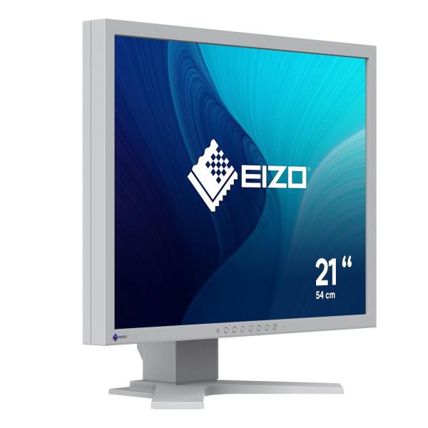 EIZO MT 21, 3" S2134 FlexScan,  IPS,  1600x1200,  500nit,  1800:1,  6ms,  DisplayPort,  DVI-D,  D-sub,  USB,  Šedý2