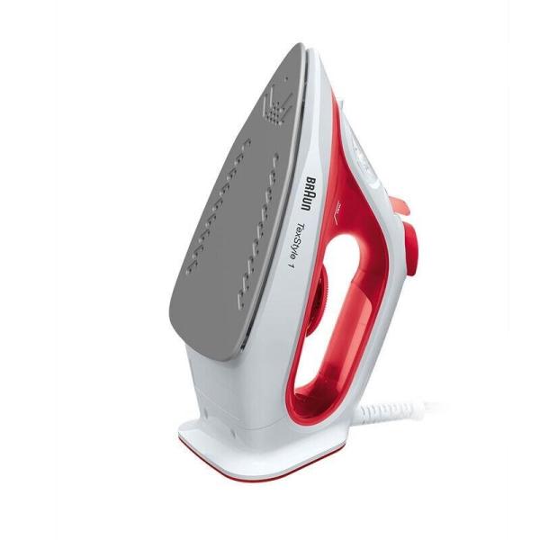 Braun TexStyle 1 SI1019RD napařovací žehlička, 1900 W, rychlé nahřívání, červená2