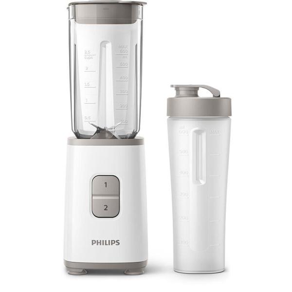 Philips HR2602/ 00 stolní mixér,  350 W,  2 rychlosti,  láhev,  bílá