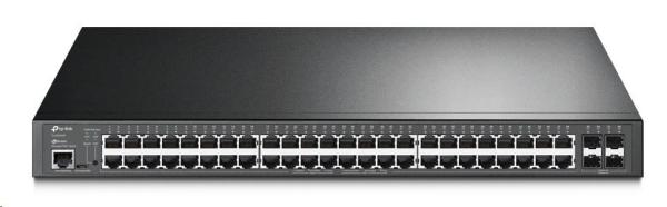 TP-Link OMADA JetStream switch SG3452P (48xGbE,  4xSFP,  48x PoE+,  384W,  2xconsole)