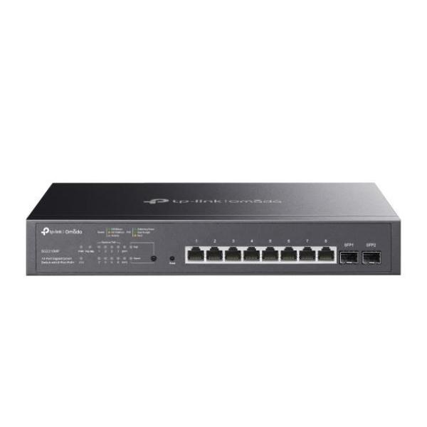 TP-Link OMADA switch SG2210MP (8xGbE, 2xSFP, 8xPoE+, 150W, fanless)