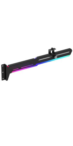1stCool Podpěra GPU Kovový držák ARGB,  černá1