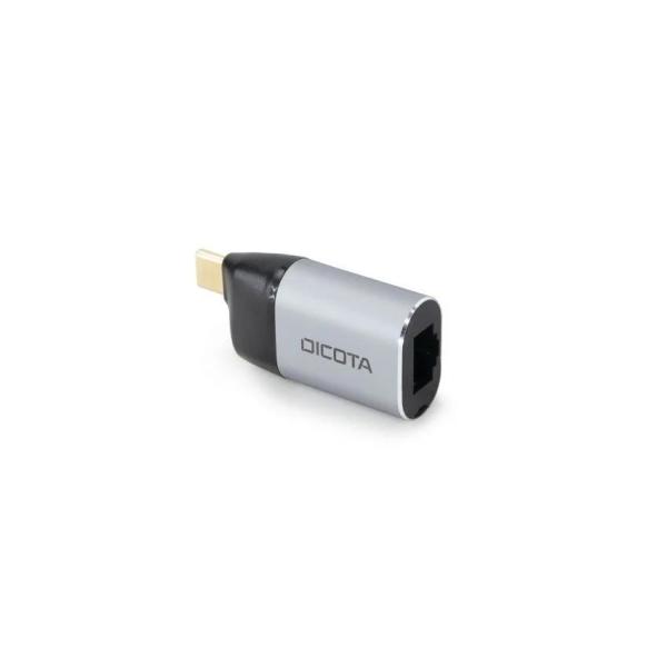 DICOTA USB-C to Ethernet Mini Adapter with PD (100W)2