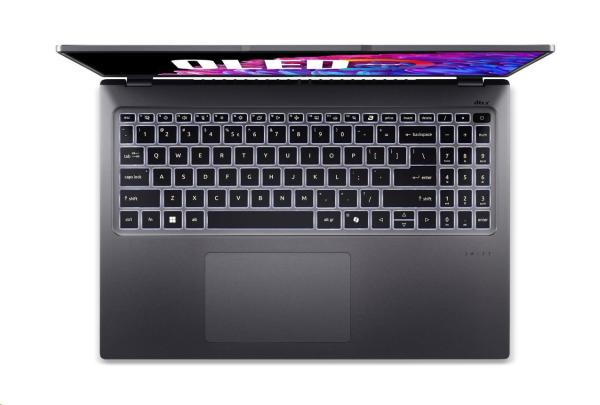 ACER NTB Swift Go 16 (SFG16-72-58T6),  Core Ultra 5 125H, 16" 3200x2000, 16GB, 1TB SSD, Intel Arc, W11H, Steel Gray0