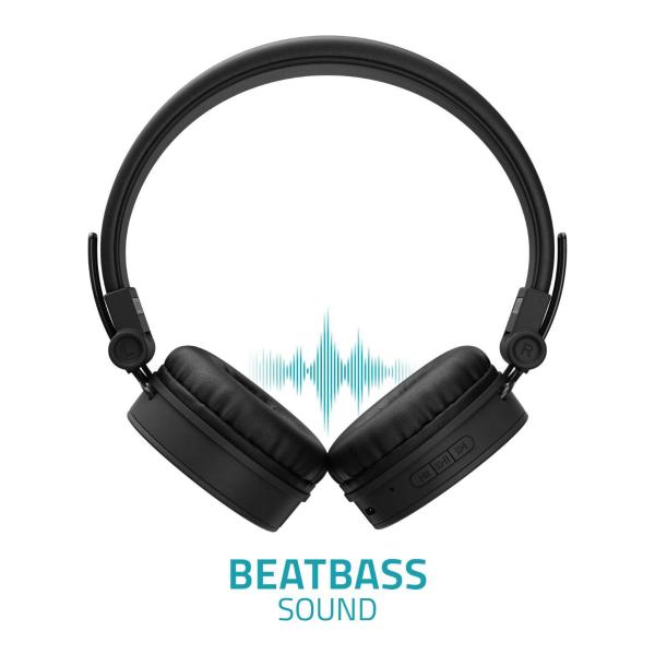 LAMAX Beat Blaze2 náhlavní sluchátka,  USB-C - černá2
