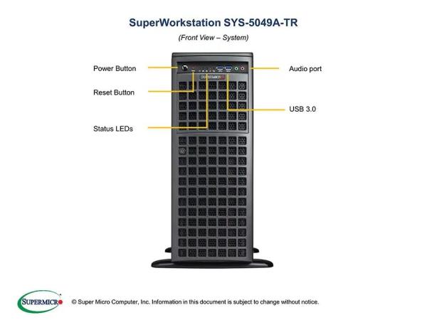 SUPERMICRO SuperWorkstation SYS-5049A-TR