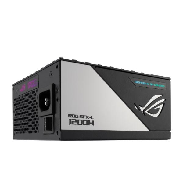 ASUS zdroj 1200W ROG LOKI SFX-L GAMING,  120 mm,  Plně Modulární,  80+ Titanium,  ARGB,  SFX-L8