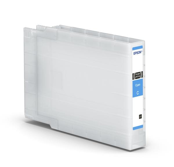 Atramentová kazeta EPSON WF-C8190 /  WF-C8690 XXL azúrovej farby